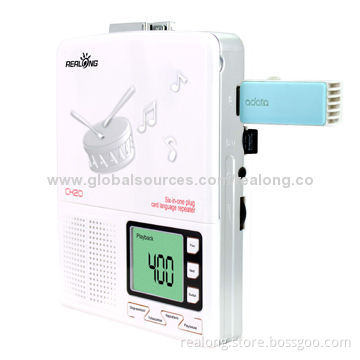 LCD Cassette Recorder with USB/TF Card